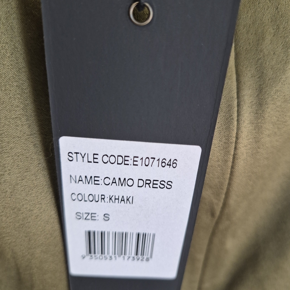 Elliatt Olive Backless Asymmetrical Dress - Picture 4 of 7